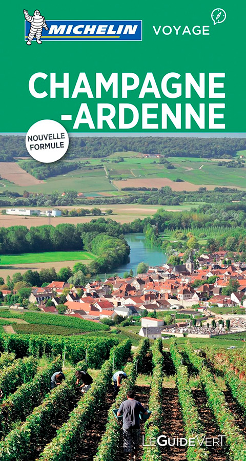 Cover of the Michelin Green Guide on Champagne-Ardenne (France)