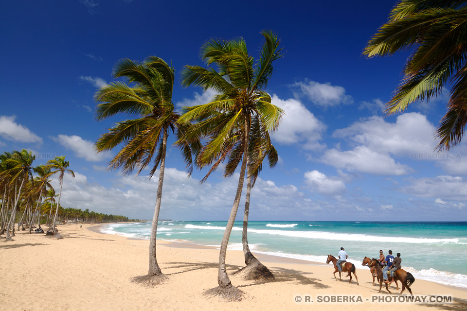 beach at dominican republic