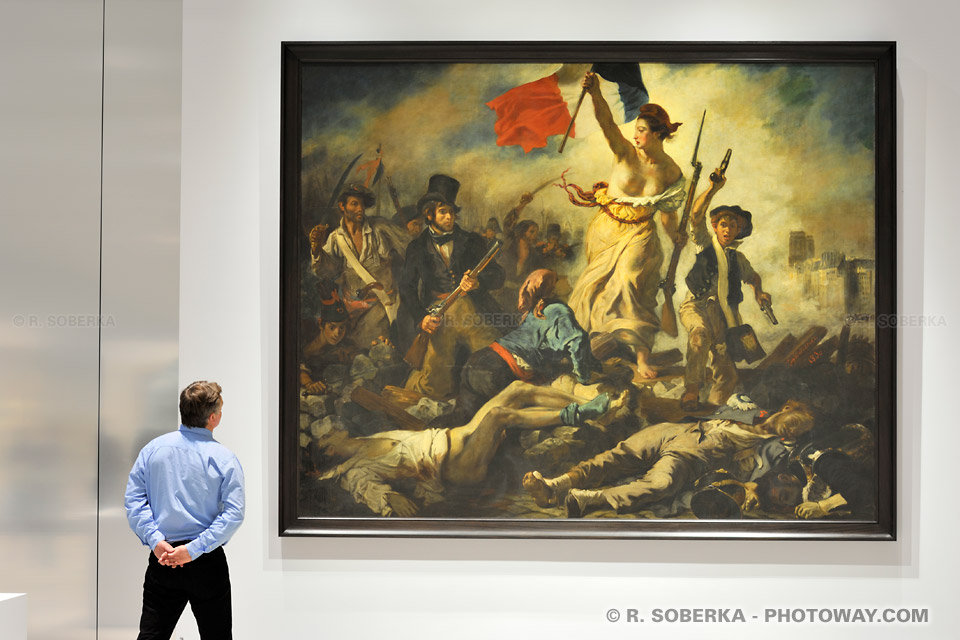 Tableau la Liberté guidant le peuple d'Eugène Delacroix