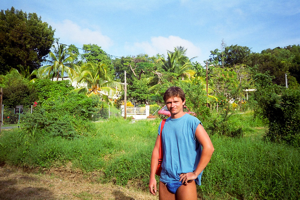 Richard Soberka in Martinique - French West Indies