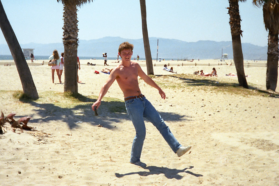 Richard Soberka in Venice Beach near Los Angeles, California, USA